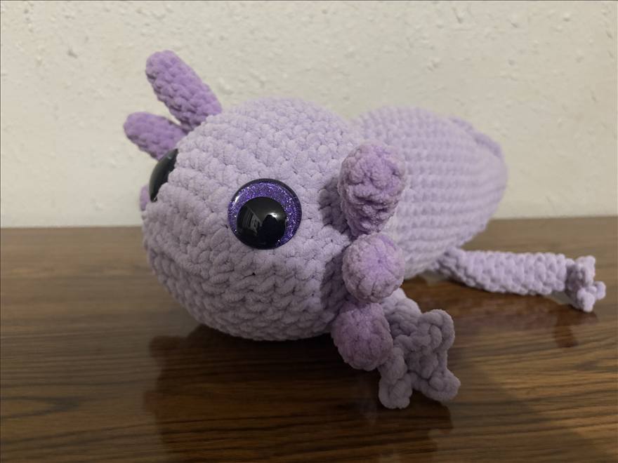 Featured crochet plushie from Cozy Stitch
