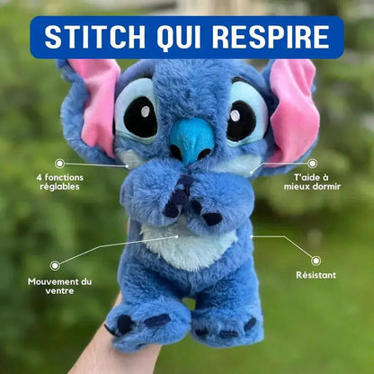 Stitch qui respire avec berceuse apaisante